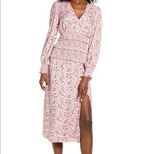 AFRM Floral V-Neck Dress - Spring Wedding Guest Dress